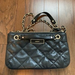 DKNY quilted leather crossbody bag
